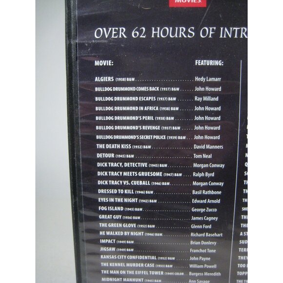 Classic Mystery Movies Collection 50 Film Set DVD Box Set - Picture 8 of 9